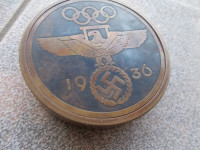 WW2, Kompas, Olimpijada 1936.,Berlin, 85x21 mm