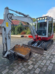 Bager Takeuchi TB235 Powertilt viličar valjak demper traktor 4x4