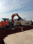 Hitachi ZAXIS 85 PRODAJA/NAJAM rototil+LEICA nivelir+7 priključka