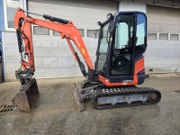 Kubota U27-4- 2018 - 1.700h - Nagibna planirka