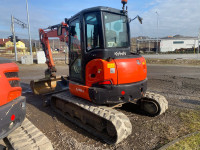 Kubota U48-4 2018., hidr. brza spojka, 2 korpe