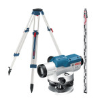 BOSCH GOL 32 D OPTIČKI NIVELIR + STATIV + LETVA (NOVO)!!