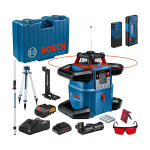 BOSCH građevinski laser GRL 600 CHV + BT170HD + GR 18V 4,0Ah kovčeg