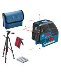 BOSCH kombinirani laser GCL 25P + BT 150