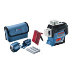 BOSCH križni laserski nivelir GLL 3-80 C + CP + torba