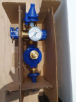 Bubble inflator with push valve