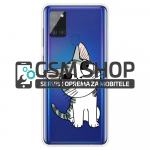 Cute Cat dizajn silikonska zaštitna maska Samsung Galaxy A21s
