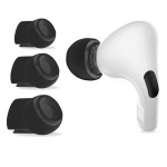 TECH-PROTECT EAR TIPS 3-PACK umetci za APPLE AIRPODS PRO 1 / 2 (crni)