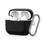 TECH-PROTECT SILICONE HOOK zaštita za APPLE AIRPODS PRO 1 / 2 (CRNA)