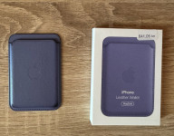 iPhone Leather Wallet MagSafe Wisteria