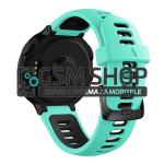 Silikonski remen Garmin Forerunner 735 XT 220 230 235 620 630 cyan