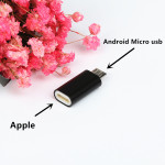 ADAPTER APPLE, iPhone 8 7 6 6S 5 5S 5C SE X ŽENSKI NA MIKRO USB  MUŠKI