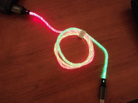 ADDA USB-A/Type-C RGB kabel