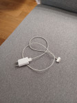 Apple USB 5W adapter + Apple 30 pin to USB kabel