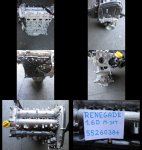 JEEP RENEGADE 1,6D M-JET 55260384  motor SILNIK