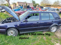 motor golf III 1.9tdi 66kw