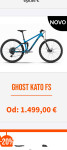 NOVO!!!  TOP CIJENA / Novi GHOST  Kato FS    full suspension