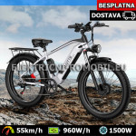 MTB Električni Bicikl Off Road DUOTTS F26 Motor 1500W Punjiva Baterija