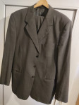 BORAC sivo muško odijelo 54 XL malo nošeno i kao novo