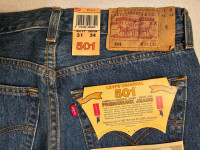 LEVIS 501 W31L34