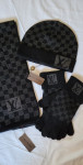 LOUIS VUITTON SET 3U1 KAPA, RUKAVICE I SAL