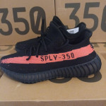 Adidas Yeezy 350 Core Black Red 44