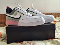 Nike Air Force 1 React White/Pink (broj 45,5)  - NOVO i NEKORIŠTENO