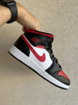 Air Jordan 1 Mid White Black Red