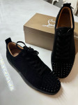 Christian louboutin spikes black