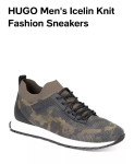 Nove HUGO BOSS Men's Icelin Knit Fashion Sneakers.