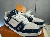 Louis vuitton denim blue sneakers/tenisice