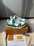 LV Trainers White Green