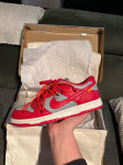 Off White Nike Dunk Low University Red 44