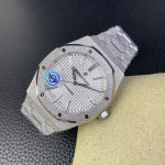 Audemars Piguet Royal Oak 15410 Florence Full Frosted bijelo zlato i n