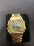 Casio zlatni Vintage sat