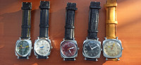 Lot 5 kom. Fortis Swiss Vintage navijači17 rubina u mint stanju