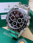 ROLEX DAYTONA COSMOGRAPH black SUPER CLON NOOB  V4 ETA cal. 4130 11650