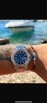 Rolex sat yachtmaster roza zlato steel gold oyster braclet watch