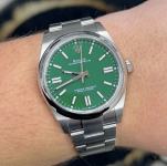 Rolex Oyster Perpetual 41 Green Dial 124300