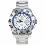 SEIKO 5 ICE WHITE AUTOMATIC MUŠKI SAT ***24RATE***R1!