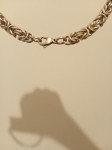 Narukvica, srebrna/925, kraljevski vez, ručni rad, očuvana, 80 eura