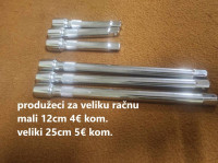 produžeci za veliku račnu-čegrtaljku novo