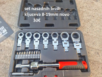 set nasadnih brzih kljuceva 8-19mm novo