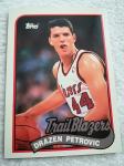 Dražen Petrović NBA kartica card #17