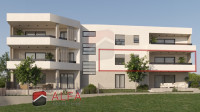 Apartman:Vodice,prodaje se dvosoban stan na prvom katu, pogled na more