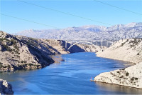 Građevinsko zemljište, Maslenica, 637 m2 - pogled na more