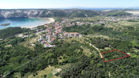 Građevinsko zemljište s pogledom na more, 1.275 m2, Lopar, otok Rab.