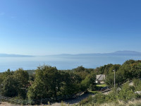 Kostrena,Plešići,zemljište sa prekrasnim pogledom na more