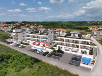 PRODAJA apartman Privlaka 61,84 m2, prodaja, 120m od mora, vrt