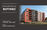 Stan: Zagreb (Botinec), 48.90 m2, novogradnja